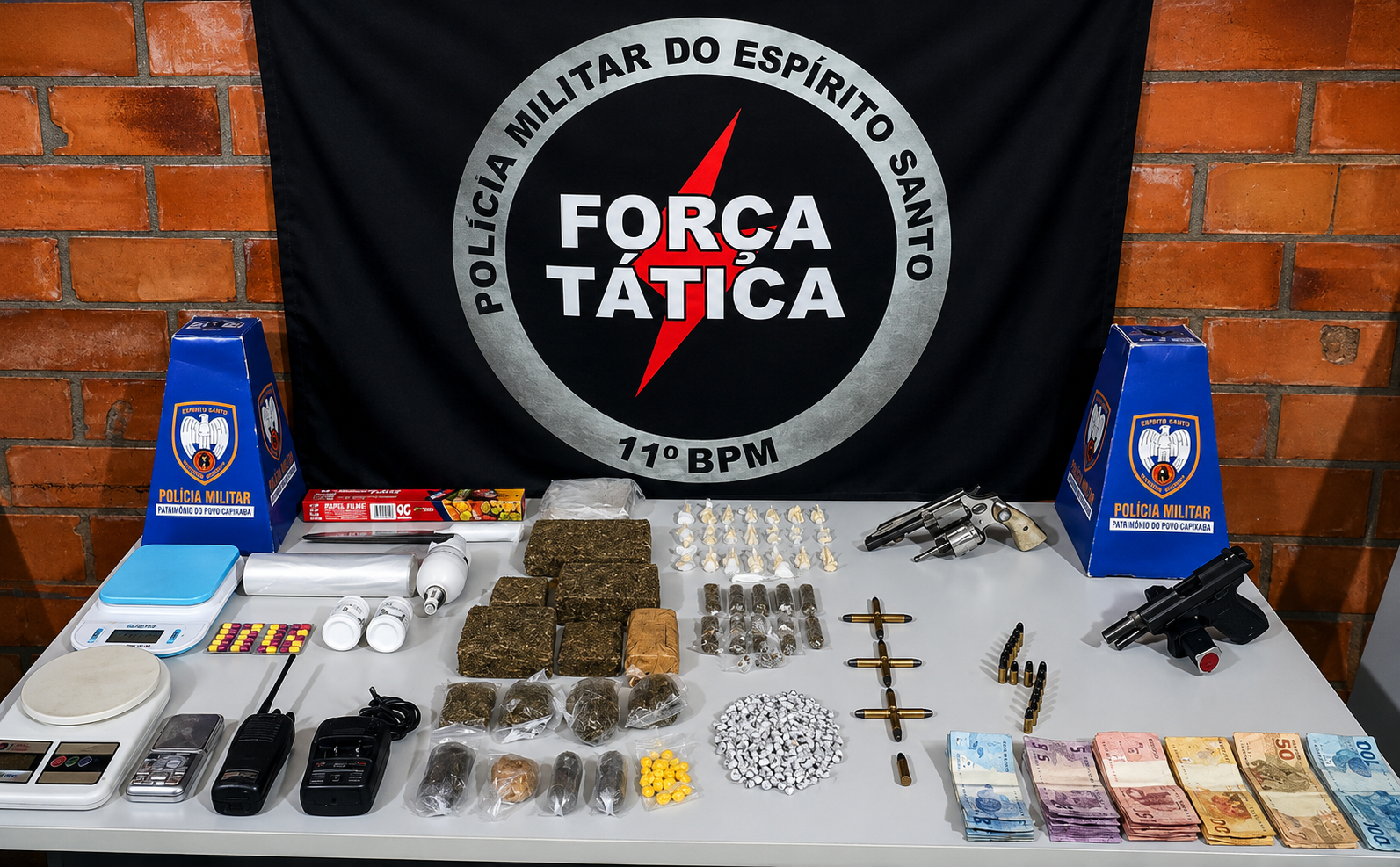 Apreensão água doce