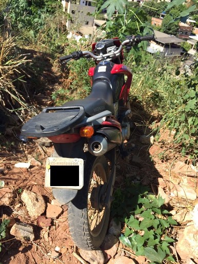 Motocicleta recuperada no Santa Cecilia 1403