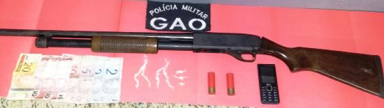 RELEASE DE Nº 834- 22-03-15-POSSE IRREGULAR DE ARMA DE FOGO
