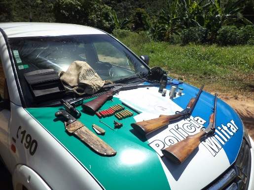 apreensao de arma de fogo em mimoso do sul