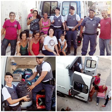collage doações