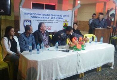 inauguração ponto de apoio Auto caxixe