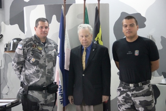visita coronel ao BME