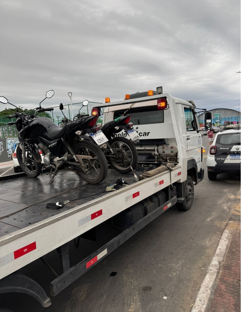 Apreensão Moto