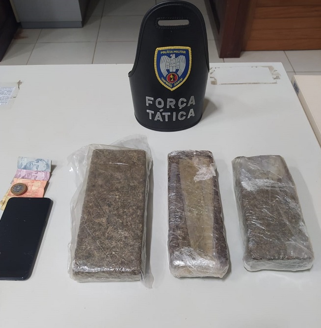 Apreensão de drogas em Iúna - 14º BPM