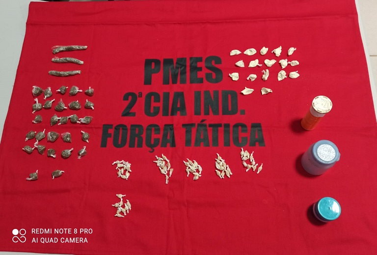 Droga apreendida 22.01.2021