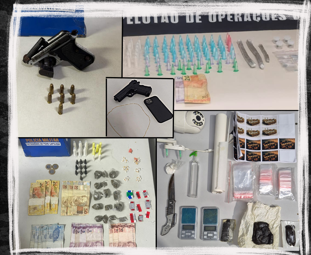 Mosaico -Release - Apreensões do fds - BME