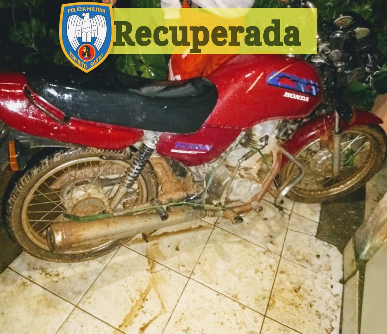 Moto recuperada
