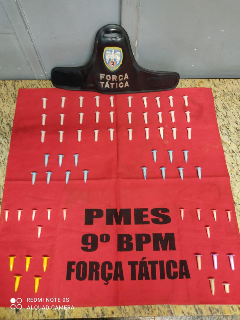 Pinos de cocaína