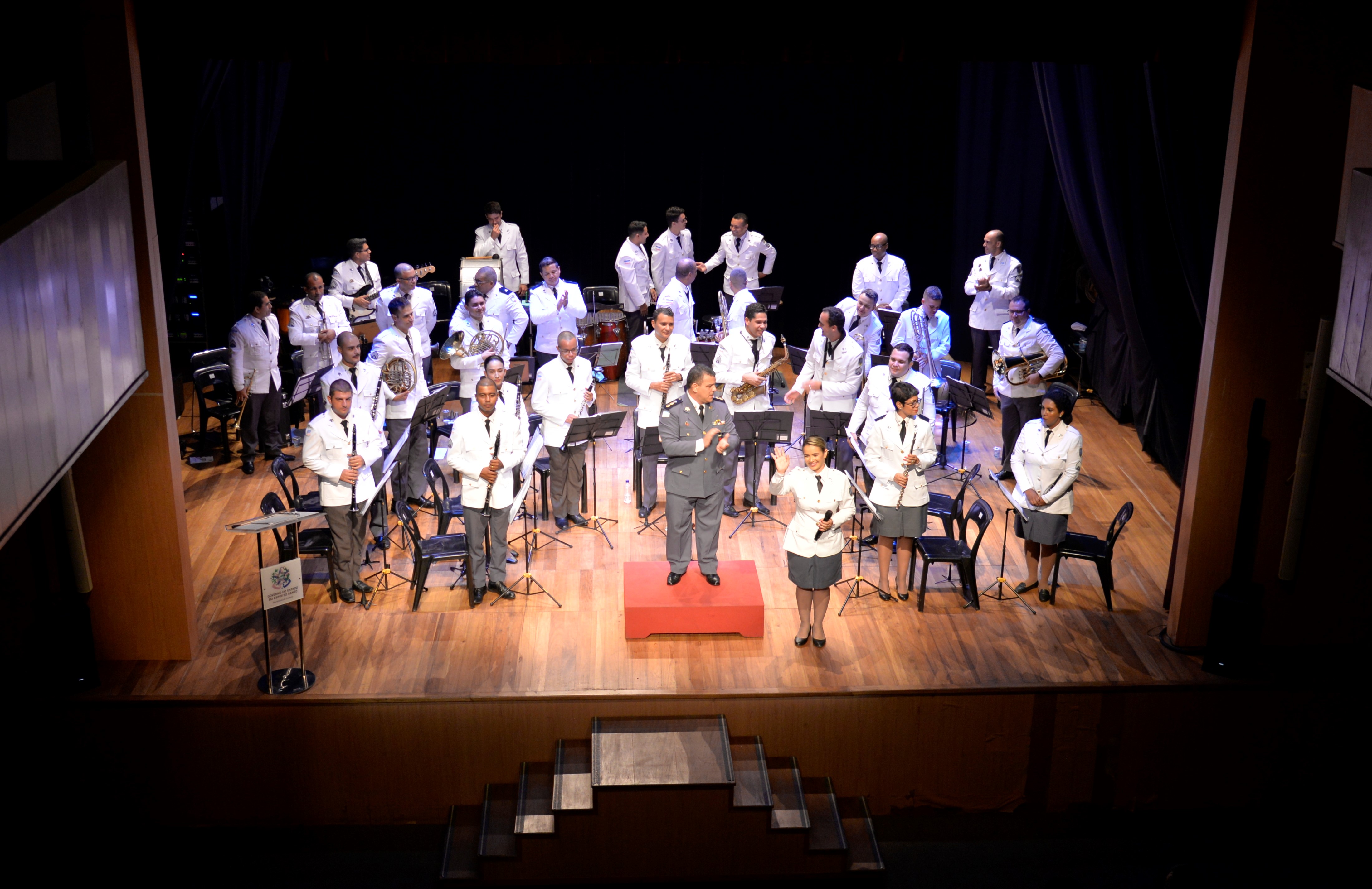 Banda de Música da Polícia Militar comemora aniversário  - PMES