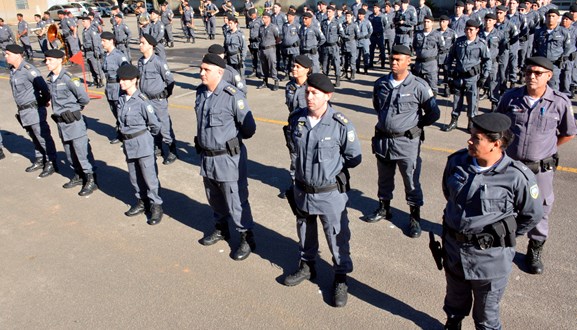 Policiais militares promovidos no último dia 25, Dia do Soldado.