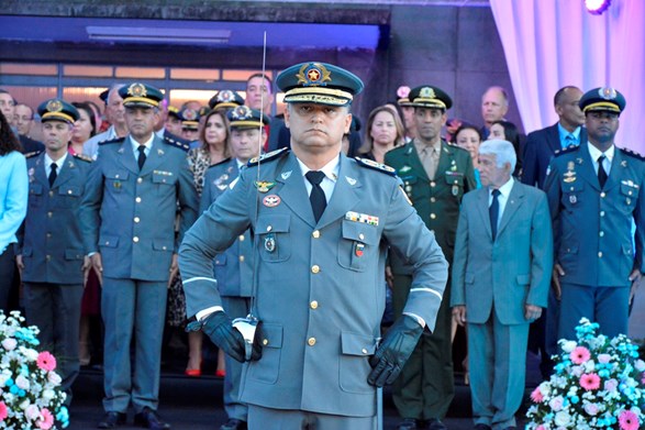 Coronel Barreto, o novo comandante-geral da Polícia Militar do Espírito Santo