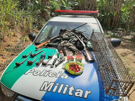 Material apreendido durante a opera&ccedil;&atilde;o