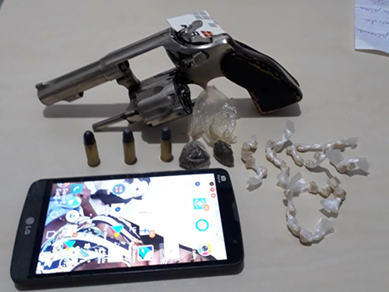 Materiais apreendidos durante ação em Nova Venécia