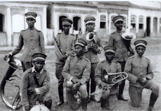 Primeiro registro da banda de Música, em 1923