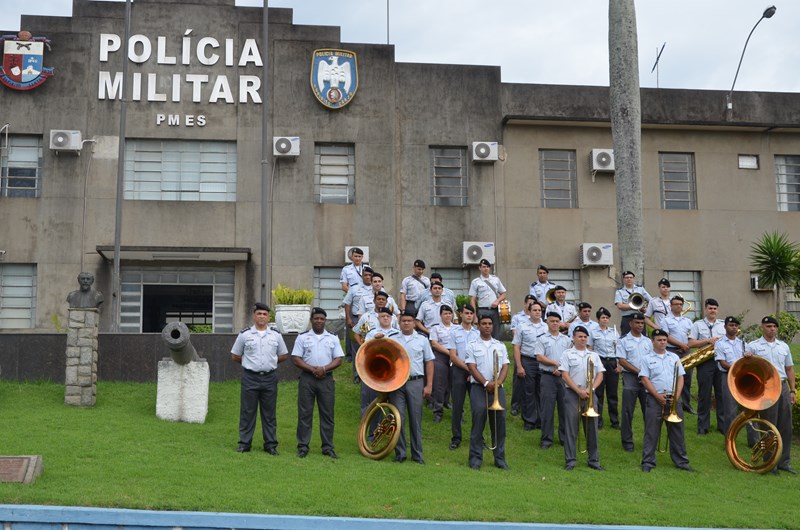 Banda de Música da Polícia Militar comemora aniversário  - PMES