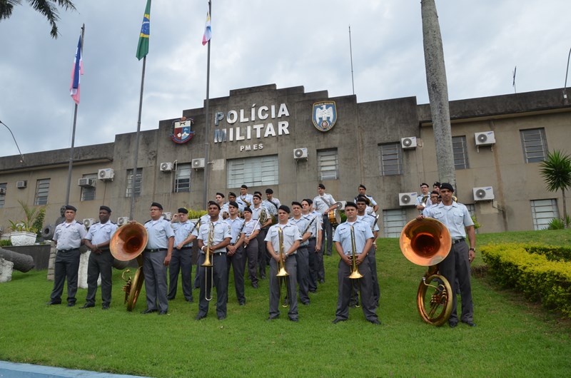 Banda de Música da Polícia Militar comemora aniversário  - PMES