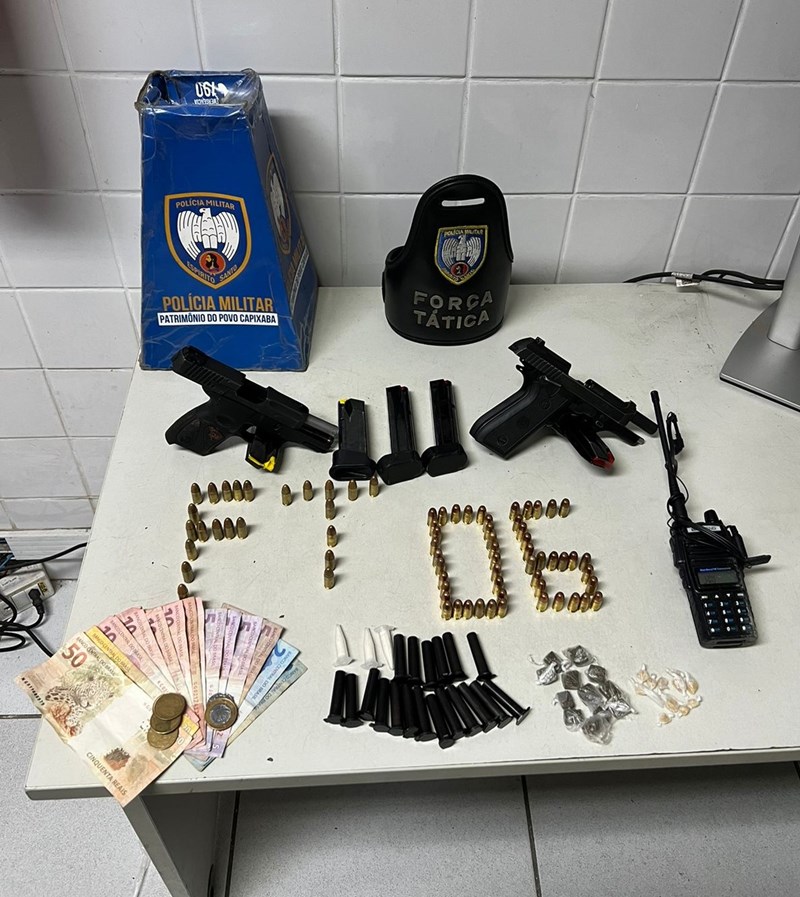 Foto: Reprodução/Polícia Militar - ES