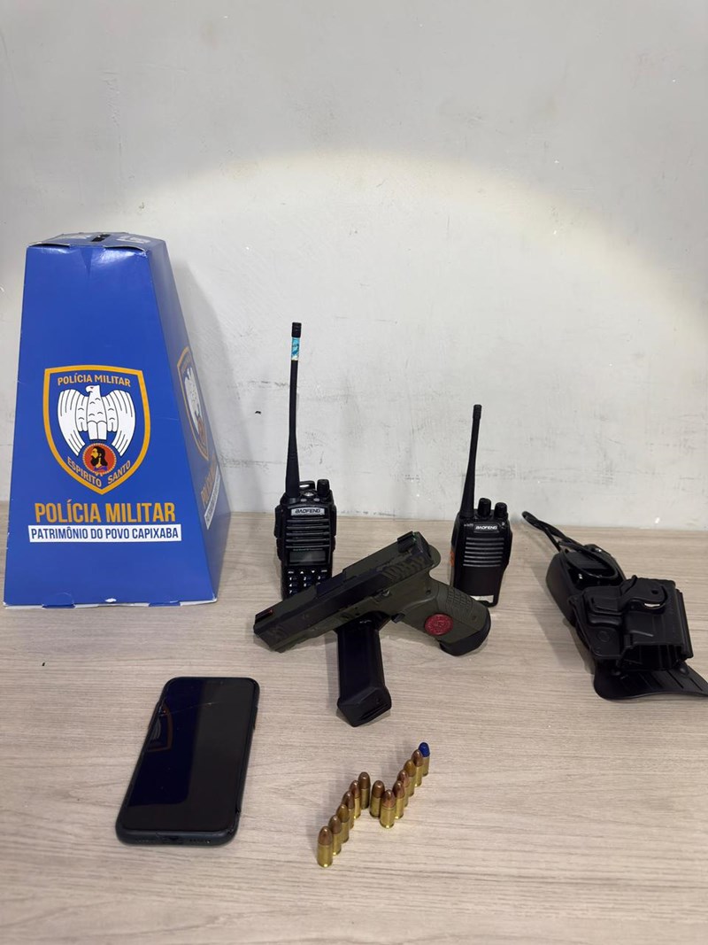 Foto: Reprodução/Polícia Militar - ES