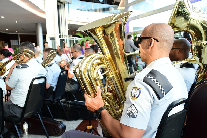 Banda de Música da Polícia Militar comemora aniversário  - PMES