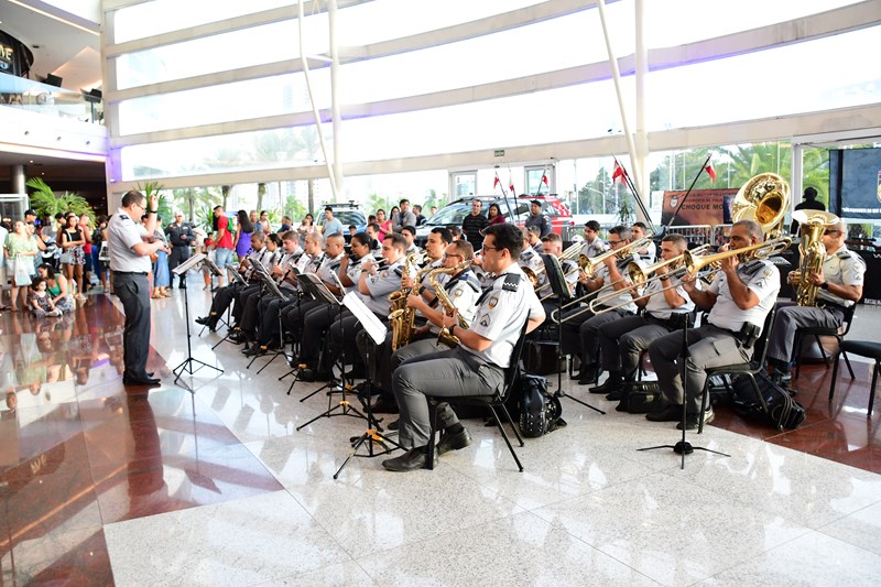 Banda de Música da Polícia Militar comemora aniversário  - PMES