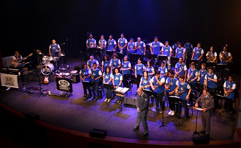 Banda de Música da Polícia Militar comemora aniversário  - PMES