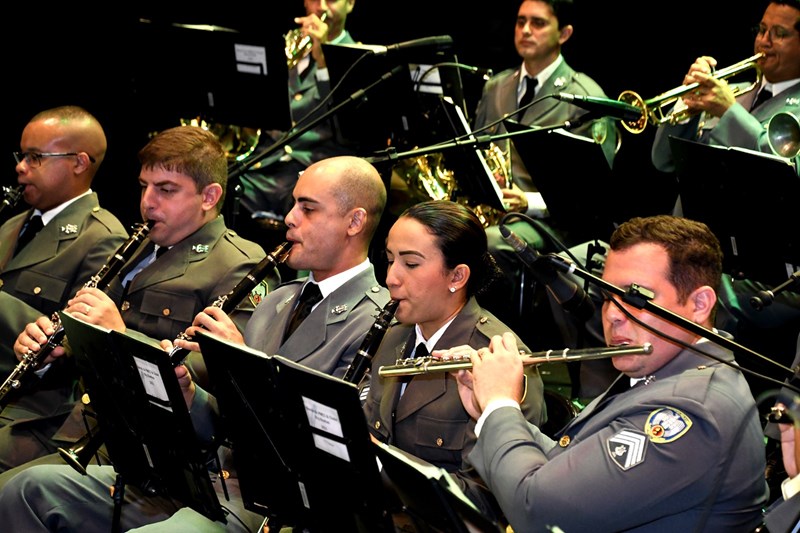 Banda de Música da Polícia Militar comemora aniversário  - PMES