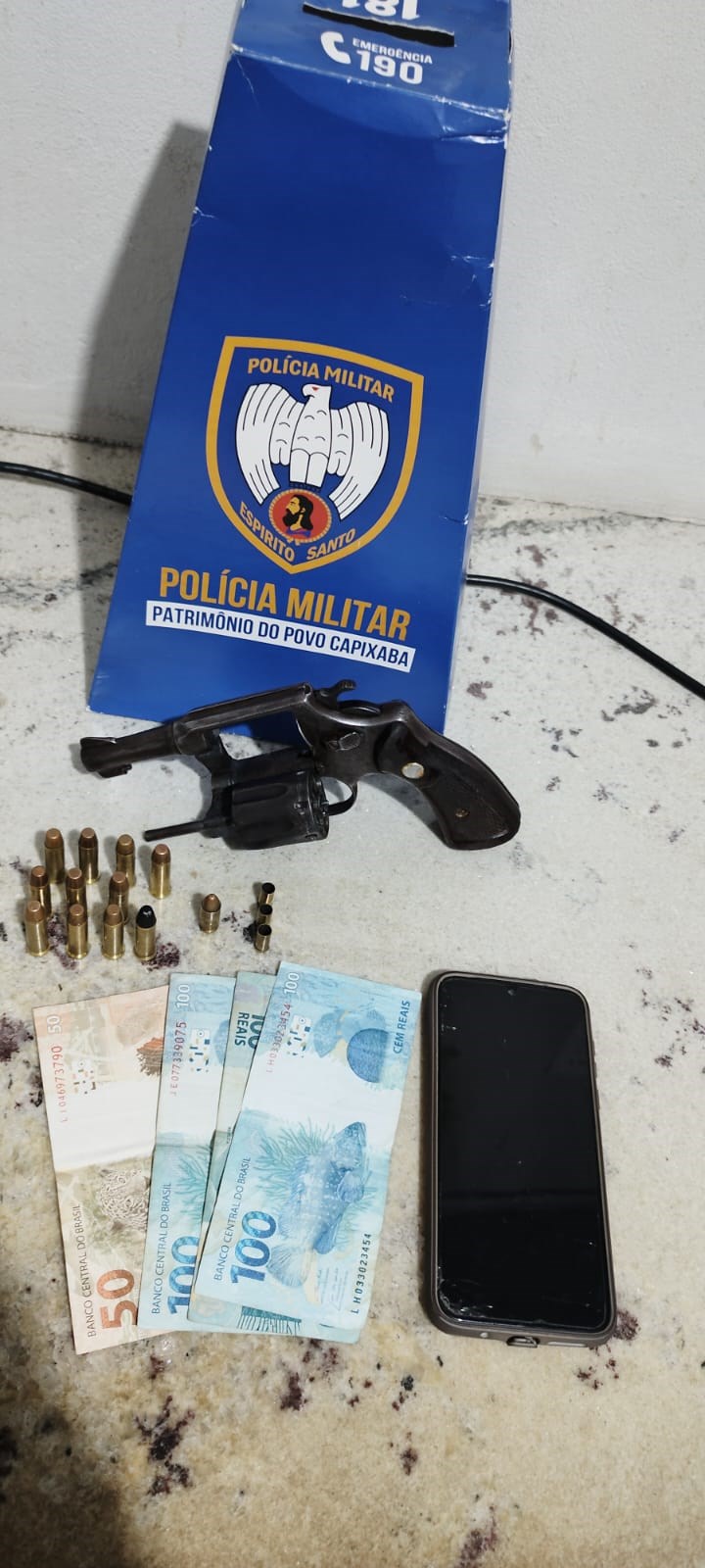 Foto: Reprodução/Polícia Militar - ES