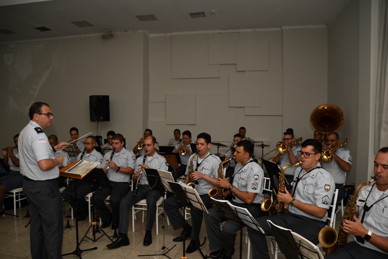 Banda de Música da Polícia Militar comemora aniversário  - PMES