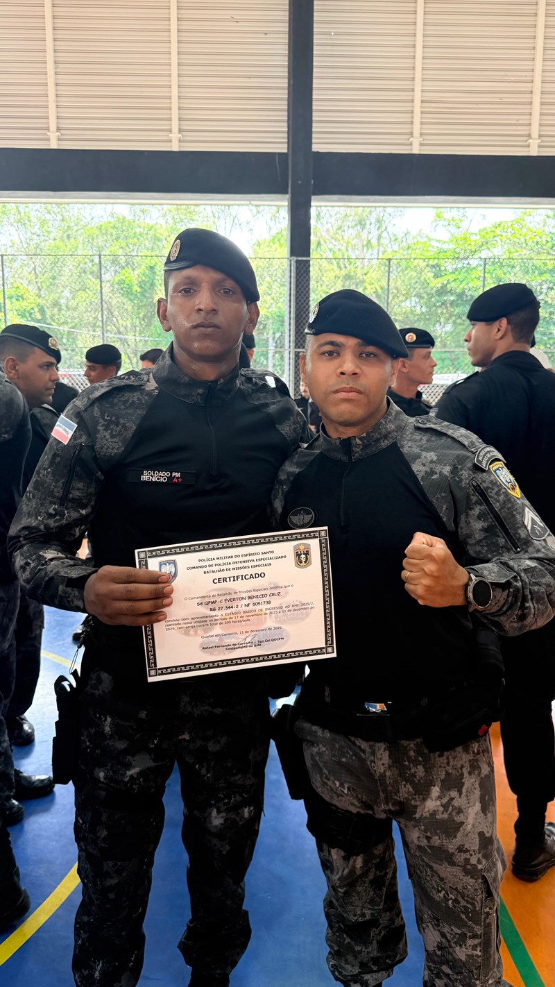 Foto: Reprodução/Polícia Militar - ES