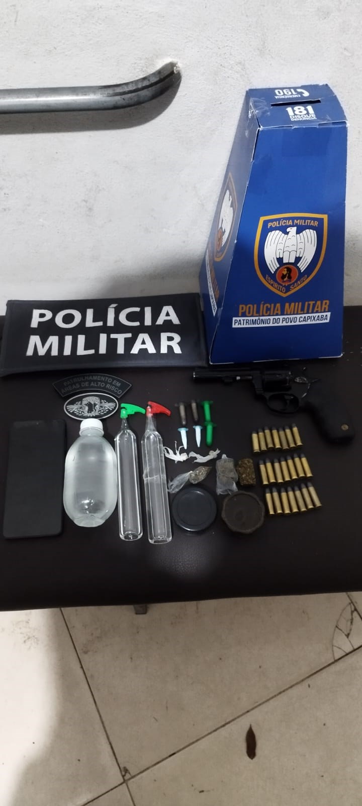 Foto: Reprodução/Polícia Militar - ES