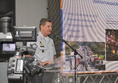Comandante-Geral, Alexandre Ofranti Ramalho, destacou a importância da avaliação das ações da PM nas situações de crise.