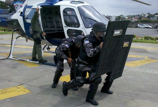 PMES - Polícia Militar inicia Curso de Operações de Choque