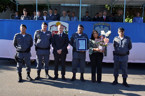 3º sargento Fernando Dias Linhares, destaque operacional da PMES no 1º semestre de 2018.