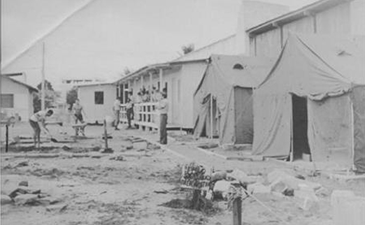 Início da Construção da Sede do 4º BPM -  Vila Velha-ES -  1982 