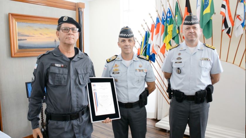 3º sargento Avelino, destaque operacional da PMES.