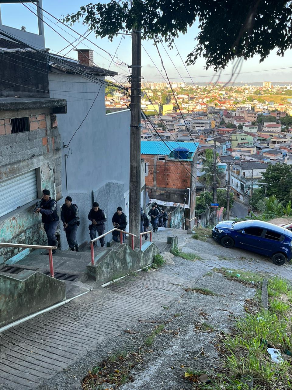 Operação: Polícia Militar realiza saturação no Morro do Macaco 