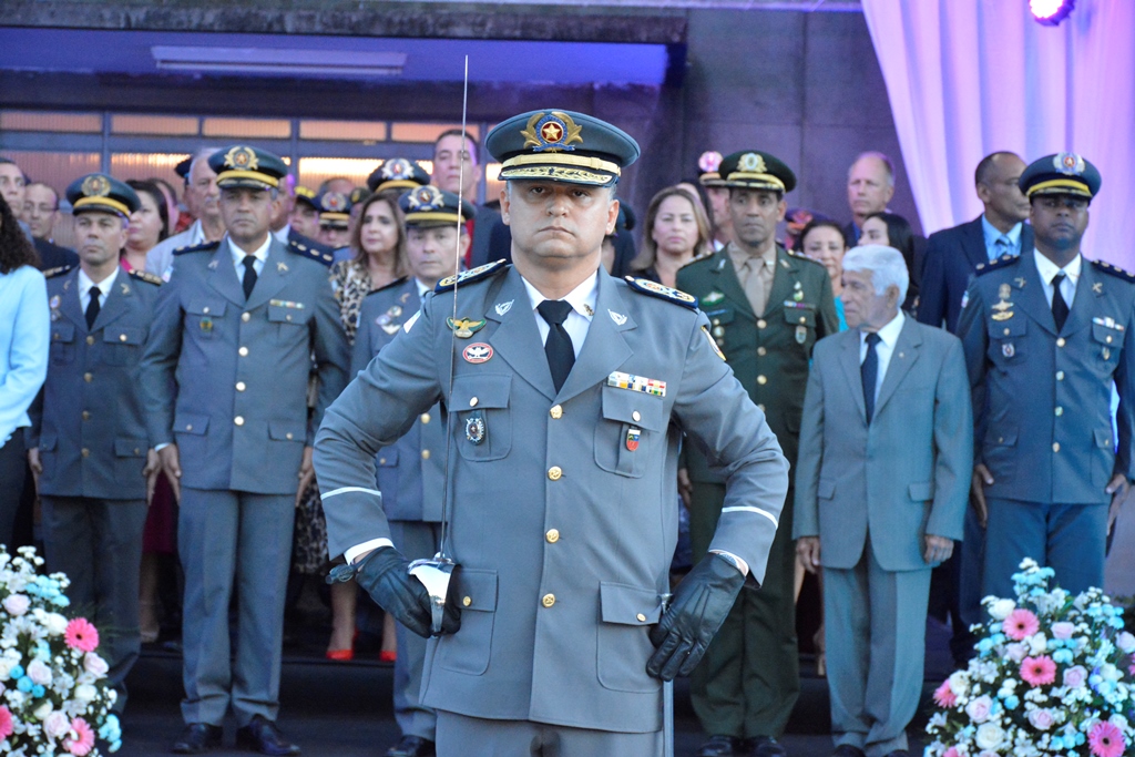 Coronel Barreto, o novo comandante-geral da Polícia Militar do Espírito Santo