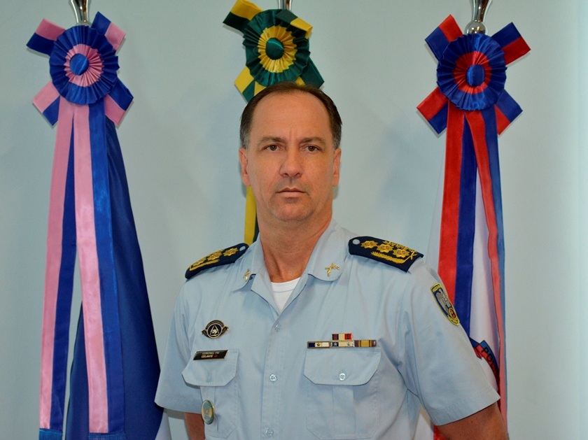 Chefe do Estado-Maior Geral da Polícia Militar, Coronel Márcio Celante Weolffel