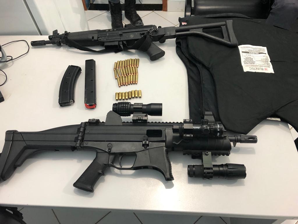 Material furtado da Delegacia de São Gabriel da Palha que foi recuperado por policiais militares de Mantenópolis