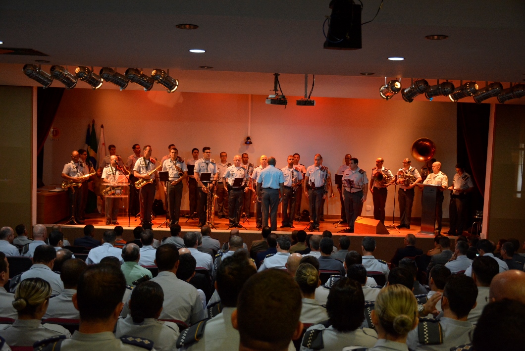 O evento contou com a participação da Banda de Música da Polícia Militar